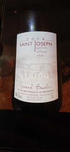 Rhône-dalen Saint-Joseph Gérard Bouiller 2016
