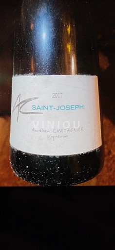 Thung lũng Rhône Saint-Joseph Aurélien Chatagnier 2017