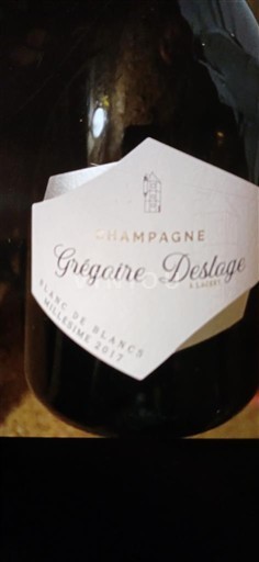 Champaña Champán Grégoire Desloge Blanc de Blancs 2017