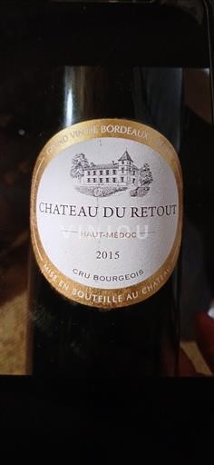 Bordeaux Haut-Médoc Château Retout 2015