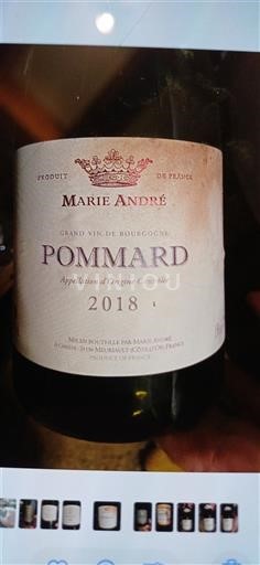 Bourgogne Pommard Marie André 2018