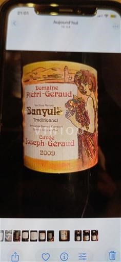 Roussillon Banyuls Domaine Pietri-Geraud Joseph-Geraud 2009