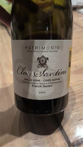 Korzika Патримонио Clos Santini Vieille Vigne - Sophie 2023