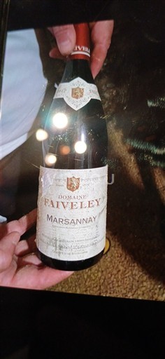 Burgundy La traduction du nom 'Marsannay' d'une appellation géographique spécifique ne change pas entre le français et l'anglais, donc c'est (Marsannay). Domaine Faiveley 2017