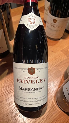 Borgonha Marsannay Domaine Faiveley 2017