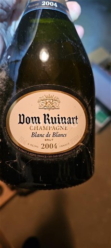 Champagne Dom Ruinart Blanc de Blancs 2004