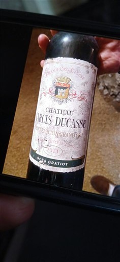 Bordéus Saint-Estèphe Grand Cru Château Narcis Ducasse 2011