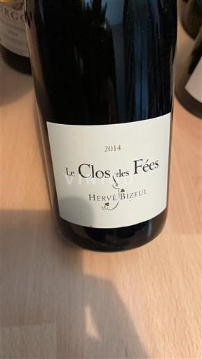 Roussillon Côtes du Roussillon Villages Le Clos des Fées 2014