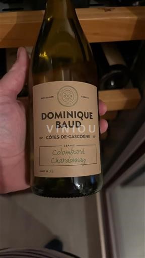 Sudoeste Côtes de Gascogne Dominique Baud Colombard Chardonnay 2023