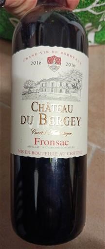 Bordeaux Fronsac Château Bergey Prestige 2016