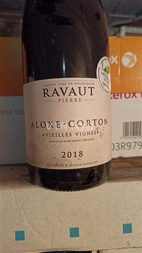 Bourgogne Aloxe-Corton Pierre Ravaut Vieilles Vignes 2018