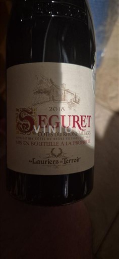 Thung lũng Rhône Không được chỉ định Lauriers Terroir 2018
