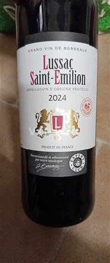 Bordeaux Lussac-saint-émilion Lussac 2024