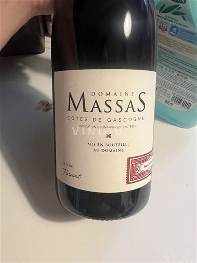 Sudoeste Côtes de Gascogne Domaine Massas Fruité 2022