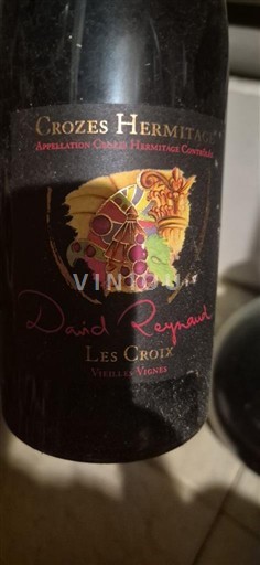 Thung lũng Rhône Crozes-hermitage David Reynaud Les Croix Vieilles Vignes 2013