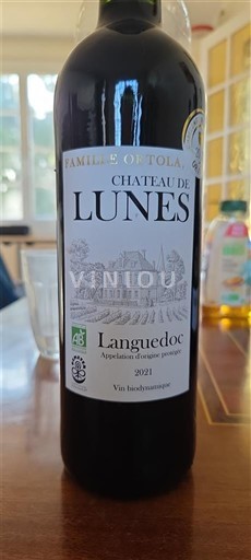 Langvedok Languedoc Château Lunes 2021