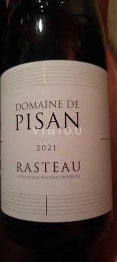 Valle del Rodano Rasteau Domaine Pisan 2021
