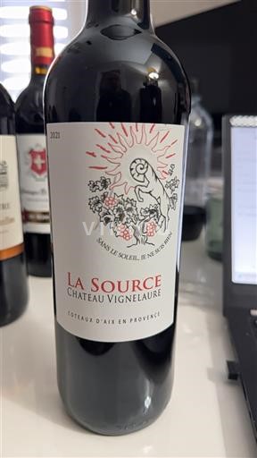 Provence Coteaux-d'aix-en-provence Château Vignelaure La Source 2021