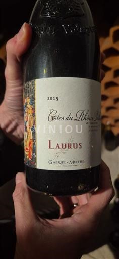 Valle del Rodano Côtes-du-rhône-villages Gabriel Meffre Laurus 2015