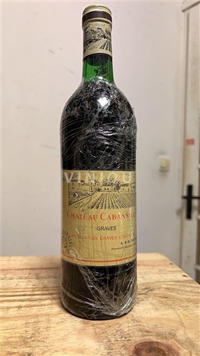 Bordeaux Graves Château Cabannieux 1979