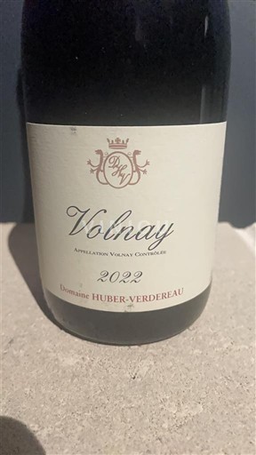 Burgundy Volnay Domaine Huber-Verdereau 2022