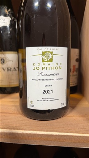 Loire-dalen Savennières Domaine Jo Pithon 2021