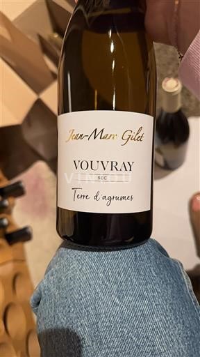 Loirevallei Vouvray Jean-Marc Gilet Terre d'Agrumes 2023