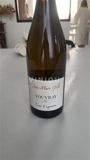 Valea Loarei Vouvray Jean-Marc Gilet Terre d'Agrumes 2023