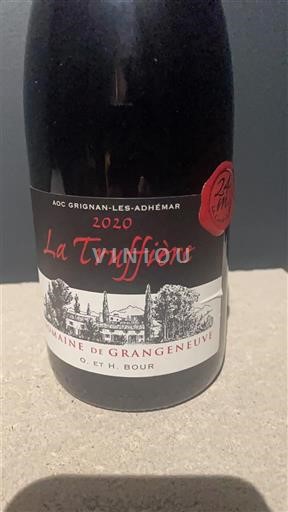 Vallée du Rhône Grignan-les-adhémar Domaine Grangeneuve La Truffière 24M 2020