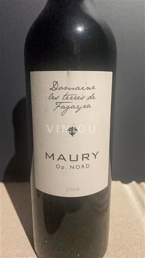 Roussillon Maury Domaine Les terres de Fagayra Op. Nord 2008
