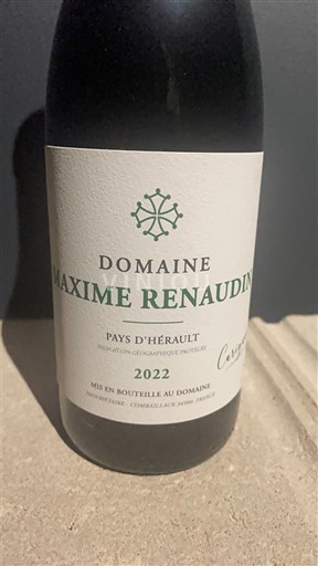 Langvedok Ni doloceno Domaine Maxime Renaudin Carignan 2022