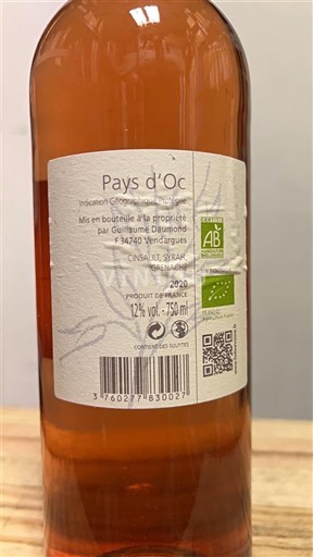 Languedoc og Roussillon Pays d'Oc Folle Avoine Farandole 2020