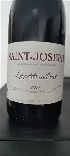 Rhône Valley Saint-Joseph LBVG Les petits cailloux 2023