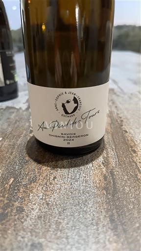 Savoie och Bugey Chignin-Bergeron Domaine Adrien & Jean Dupasquier Au Pied des Tours 2024
