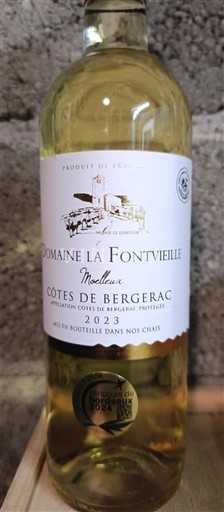 Sydvestfrankrig Côtes-de-bergerac Domaine La Fontvieille Moelleux 2023