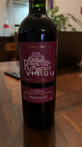 Bordeaux Côtes-de-Bordeaux Château La Roseraie 2019