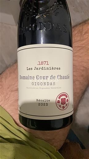 Thung lũng Rhône Gigondas Domaine Gour de Chaulé 1871 Les Jardinières 2023