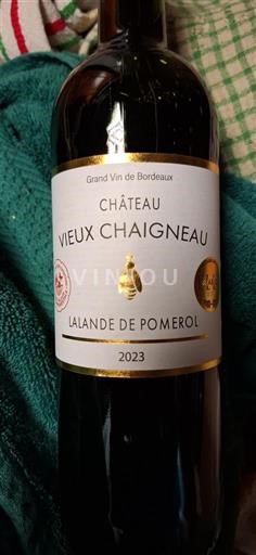 Bordeaux Lalande-de-pomerol Château Vieux Chaigneau 2023
