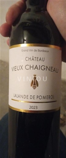 Бордо Лаланд-де-Помроль Château Vieux Chaigneau 2023