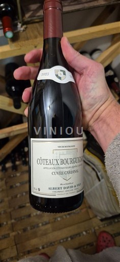 Bourgogne Coteaux bourguignons Albert David & Fils Cardinal 2022