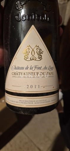 Údolí Rhôny Châteauneuf-du-Pape Château La Font du Loup 2011