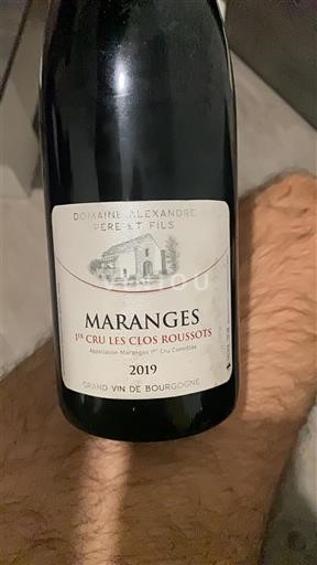 Bourgondië Niet gespecificeerd Premier Cru Domaine Alexandre Père et Fils 1er Cru Les Clos Roussots 2019