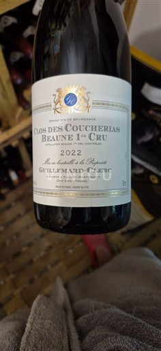 Borgogna Beaune Premier Cru Guillemard-Clerc Clos des Coucherias 2022