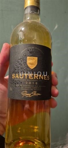 Bordeaux Sauternes Pierre Chavin 2018