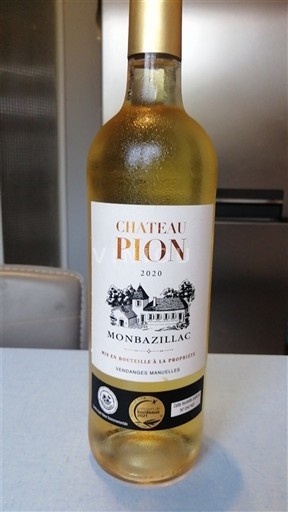 Zuidwest-Frankrijk Monbazillac Château Pion 2020