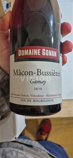 Burgundy Mâcon and Mâcon-Villages Domaine Gonon 2018