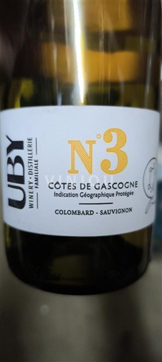 South West Côtes de Gascogne Domaine Uby N°3 2021