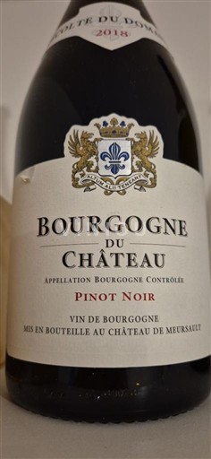 Bourgogne Château Meursault Bourgogne du Château 2018