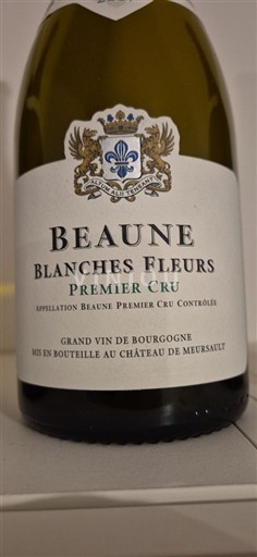 Borgogna Beaune Premier Cru Château Meursault Blanches Fleurs Senza annata