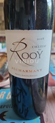 Sud-Ouest Pécharmant Château Rooy 2018